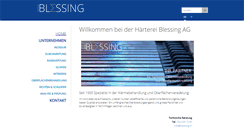 Desktop Screenshot of blessing.ch