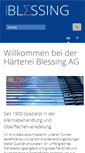 Mobile Screenshot of blessing.ch